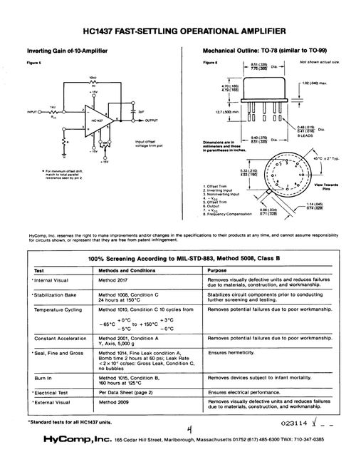 ,ic型号hc1437,hc1437 pdf资料,hc1437经销商,ic,电子元器件